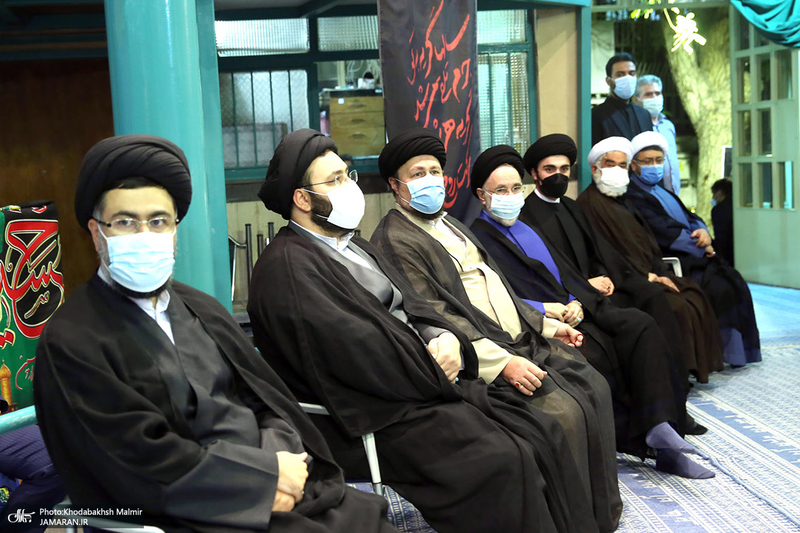 مراسم شام شهادت امام رضا(ع) و بزرگداشت علامه حکیمی در حسینیه جماران-1