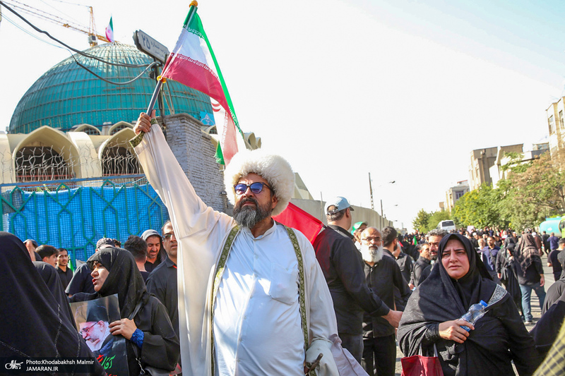 مراسم وداع با رهبر شهید انقلاب در مصلی تهران- 9