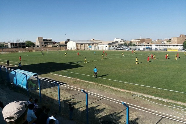 تیم پرسپولیس حاجی خوش مهاباد مقابل فرهنگسرای ارومیه پیروز شد