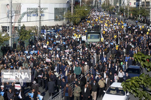 راهپیمایی مردمی در حمایت از اقتدار و امنیت کشور در شهرهای مختلف + تصاویر