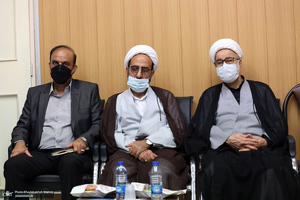 مراسم تودیع و معارفه سرپرست موسسه تنظیم و نشر آثار امام خمینی(س) نمایندگی قم