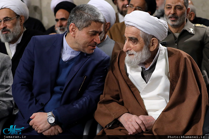 دیدار مسئولان نظام و میهمانان کنفرانس وحدت اسلامى با رهبر معظم انقلاب