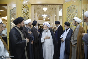 مراسم سالگرد ارتحال امام خمینی (س) از سوی رهبر معظم انقلاب اسلامی در قم