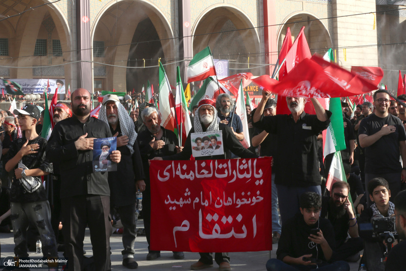 مراسم وداع با رهبر شهید انقلاب در مصلی تهران- 8