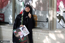 مراسم وداع با رهبر شهید انقلاب در مصلی تهران- 11