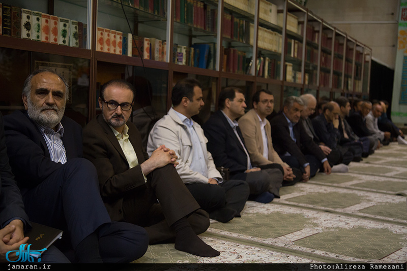 مراسم بزرگداشت پدر دکتر فرجی دانا در دانشگاه تهران 