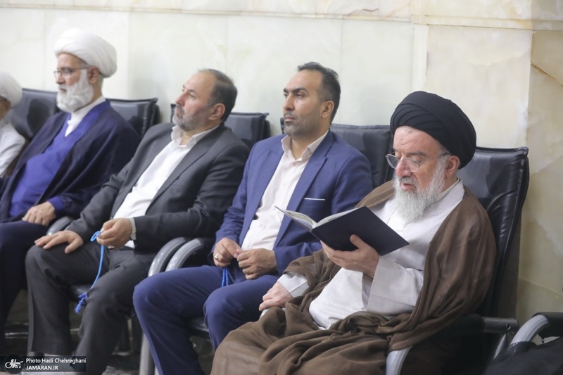 مراسم هفتمین روز ارتحال آیت العظمی شبیری زنجانی (ره)