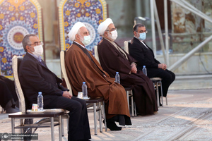 تجدید میثاق رئیس قوه قضاییه و مسئولان قضایی با آرمان‌های امام خمینی(س)