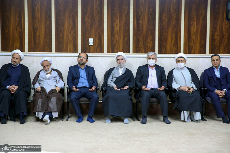 دیدار نوروزی رئیس موسسه تنظیم و نشر آثار امام خمینی (س) با کارکنان موسسه