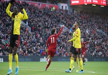 حضور جنجالی محمد صلاح در مراسم ازدواج برادرش + تصاویر
