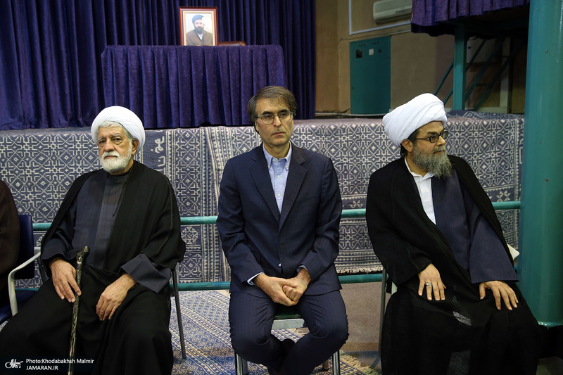 مراسم بزرگداشت آیت الله رحمت (ره) در حسینیه جماران - 2