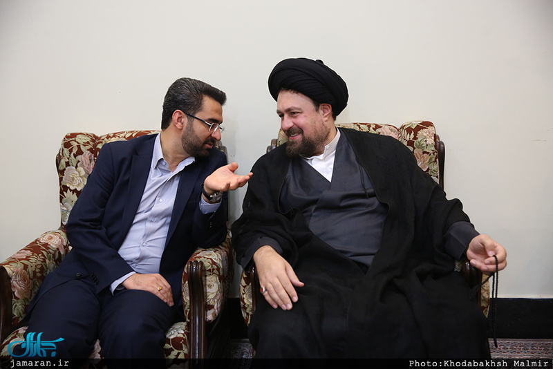 دیدار وزیر، معاونان و کارکنان وزارت ارتباطات و فناوری اطلاعات با سید حسن خمینی