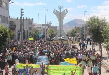 راهپیمایی روزجهانی قدس درخلخال