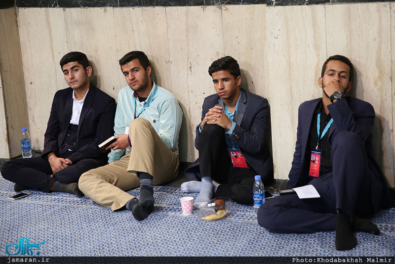 مراسم سی و ششمین دوره مسابقات قرآن، عترت و نماز دانش آموزان در حسینیه جماران