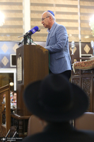 مراسم بزرگداشت حضرت امام خمینی (س) در کنیسه یوسف آباد