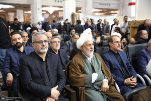 مراسم چهلم شهیدان لاریجانی در حرم مطهر حضرت معصومه (س) -2