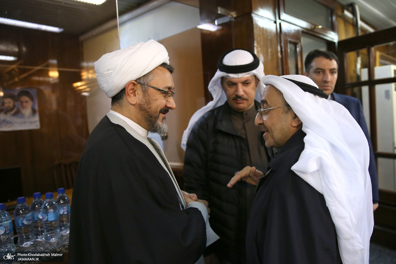 دیدار مزروق فالح الحبینی، رئیس گروه دوستی پارلمانی کویت و ایران با علی کمساری