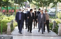 بازدید دادستان و رئیس دادگستری شهرستان ری از بهشت زهرا (8)