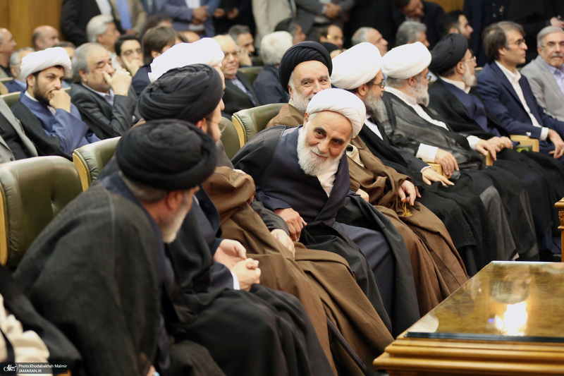 مراسم چهلمین روز درگذشت آیت الله بجنوردی در دائره المعارف بزرگ اسلامی - 2