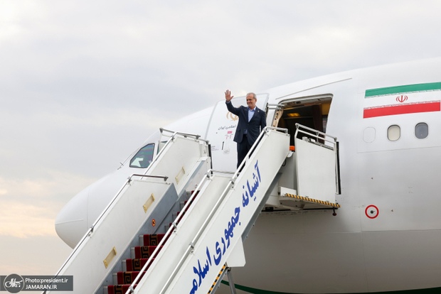 پزشکیان تهران را به مقصد آستانه ترک کرد/ کشورهای مسلمان منطقه باید در تمام جنبه‌ها با یکدیگر تعامل سازنده داشته باشند