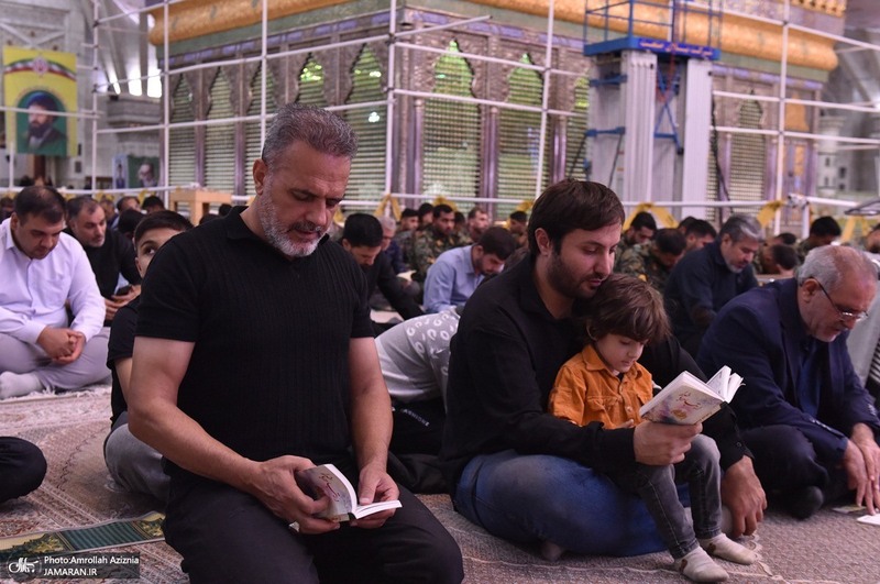 مراسم دعای کمیل در حرم مطهر امام خمینی