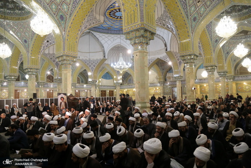 مراسم بزرگداشت آیت الله سیدجعفر خوانساری(ره) با حضور سید حسن خمینی