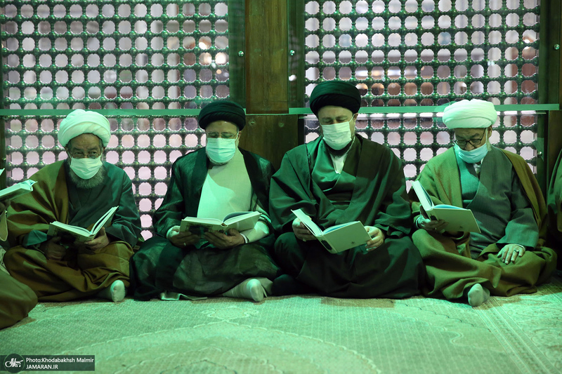 تجدید میثاق هیأت رئیسه و اعضای مجلس خبرگان رهبری با آرمان های امام خمینی(س)