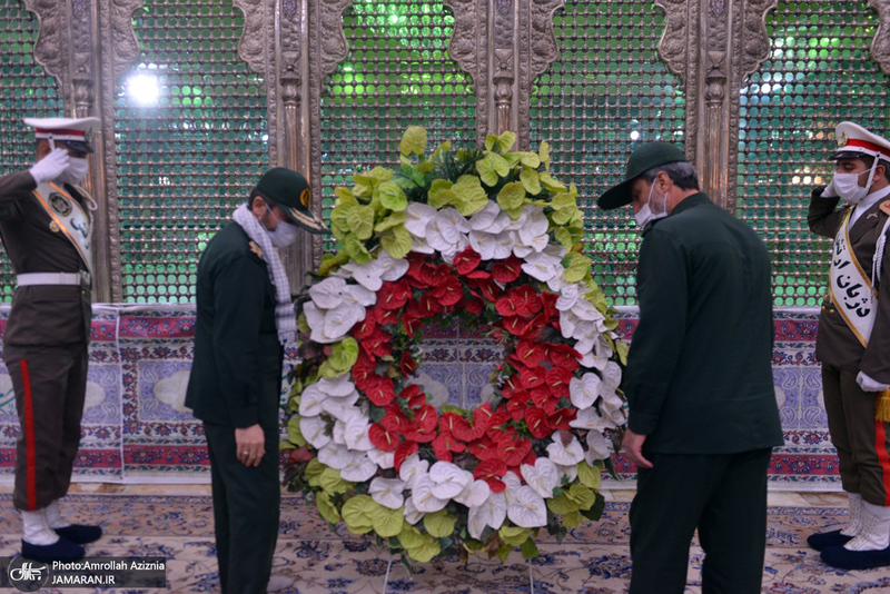 تجدید میثاق خادمین شهدای سپاه محمد رسول الله(ص) با آرمان های حضرت امام خمینی(س)