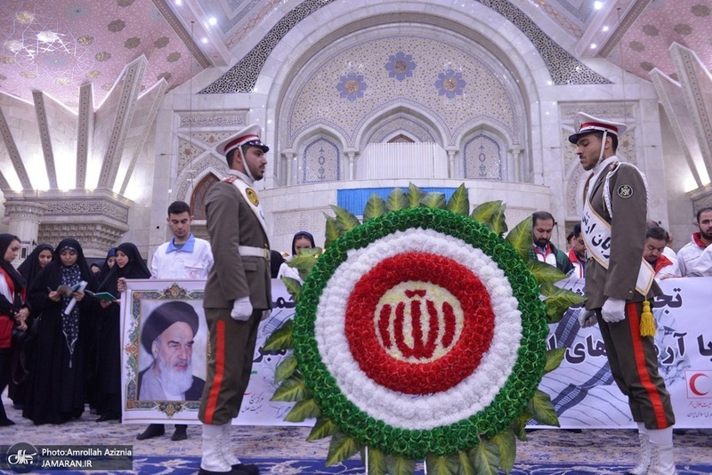 تجدید میثاق اعضای بسیج هلال احمر با آرمان های حضرت امام خمینی (2)