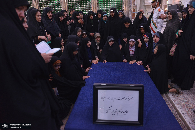 تجدید میثاق معاونت زنان و خانواده نهاد ریاست جمهوری و با آرمان های حضرت امام (س)