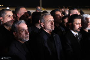 استقبال رسمی از پیکر مطهر رهبر شهید در عراق