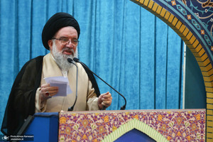 اقامه نماز  عید سعید قربان در دانشگاه تهران - احمد خاتمی