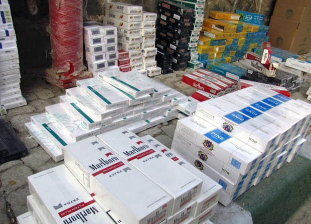 قاچاقچی سیگار در سیب و سوران 335 میلیون ریال جریمه شد