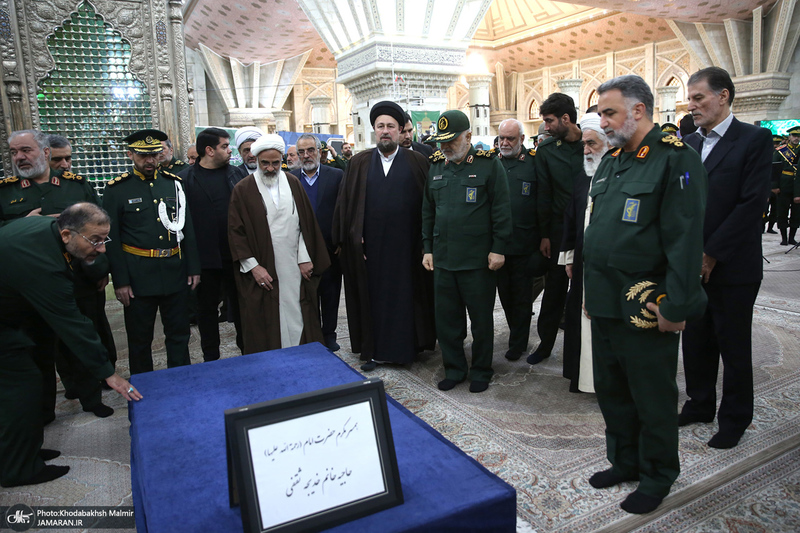 تجدید میثاق فرماندهان ارشد سپاه پاسداران انقلاب اسلامی با آرمان های امام خمینی (س)-2