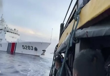 افزایش تنش‌های دریایی بین چین و فیلیپین