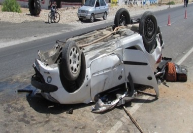 واژگونی خودرو در جاده دلیجان یک کشته داشت