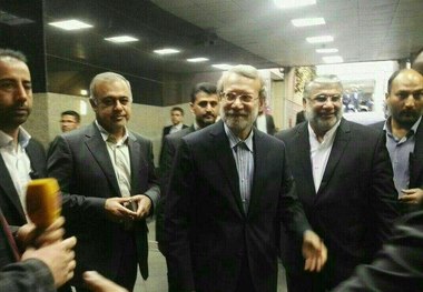  علی لاریجانی به هنگام بازدید از ستاد انتخابات کشور : اطلاعی از رای دادن محصوران ندارم