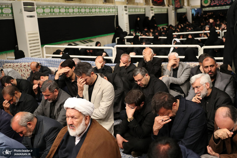 دومین شب عزاداری حضرت اباعبدالله الحسین(ع) در حسینیه امام خمینی(ره)