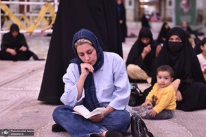 مراسم دعای کمیل در حرم مطهر امام خمینی