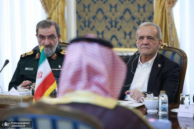 دیدار مقامات ترکیه، پاکستان و عربستان با رییس جمهور پزشکیان