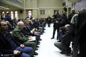 مراسم ترحیم مادر محمد شریعتمداری