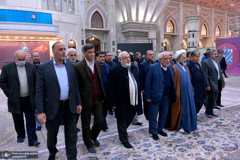 تجدید میثاق اعضای شورای مرکزی حزب موتلفه اسلامی با آرمان های حضرت امام خمینی (س)