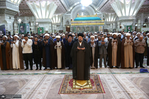 دیدار مسئولین هیت های مذهبی اتباع استان تهران با سید حسن خمینی