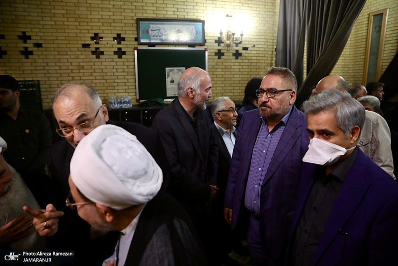 مراسم ختم همسر آیت الله سید علی سیستانی