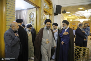 مراسم سالگرد ارتحال امام خمینی (س) از سوی رهبر معظم انقلاب اسلامی در قم
