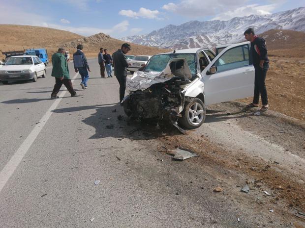 حوادث رانندگی در چهارمحال وبختیاری3 کشته برجای گذاشت