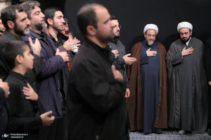 دومین شب مراسم عزاداری حضرت فاطمه‌زهرا (س) در حسینیه امام خمینی