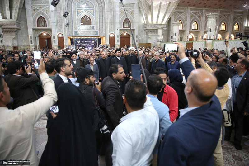 تجدید میثاق وزیر، مدیران و کارکنان وزارت علوم تحقیقات و فناوری با آرمان های امام