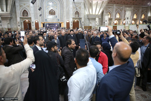 تجدید میثاق وزیر، مدیران و کارکنان وزارت علوم تحقیقات و فناوری با آرمان های امام