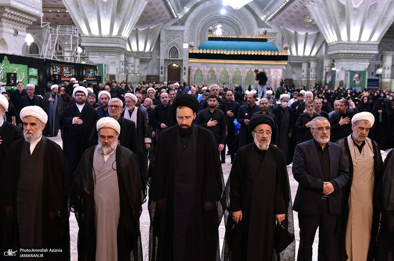 دومین شب عزاداری حضرت اباعبدالله الحسین (ع) در حرم امام خمینی